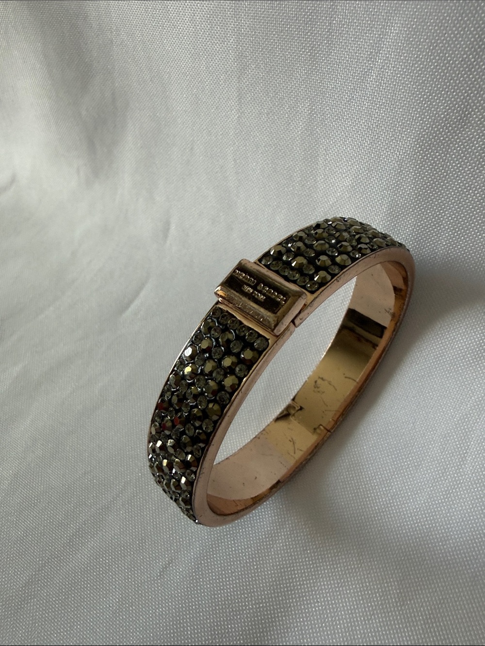 Henri Bendel Crystal-Embellished Bangle Bracelet